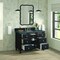 James Martin Vanities 48'' Single Vanity, Black Onyx w/ 3 CM Parisien Bleu Quartz Top 424-V48-BKO-3PBL - alternate 5